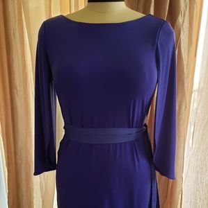 Flare sleeves, straight cut, knee length